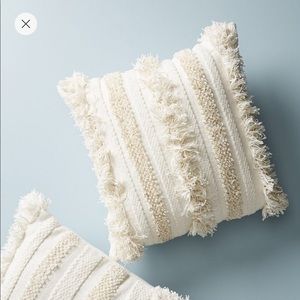 Anthropologie Textured Indira Pillows